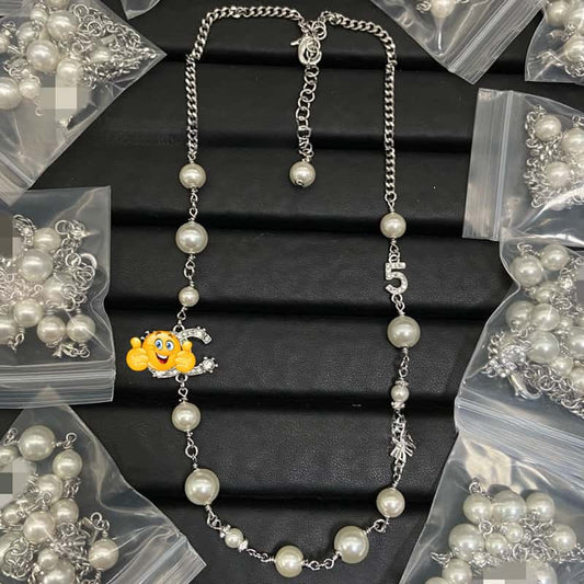 Inspired High Quality Necklace Luxury CC style Wedding Necklace Best gift N9 - Leather Wallet Case